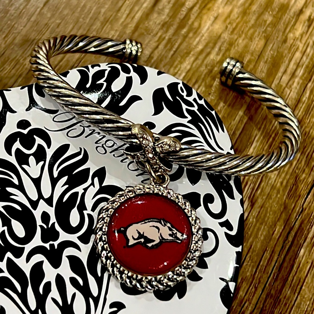 Arkansas Bangle Charm Bracelet